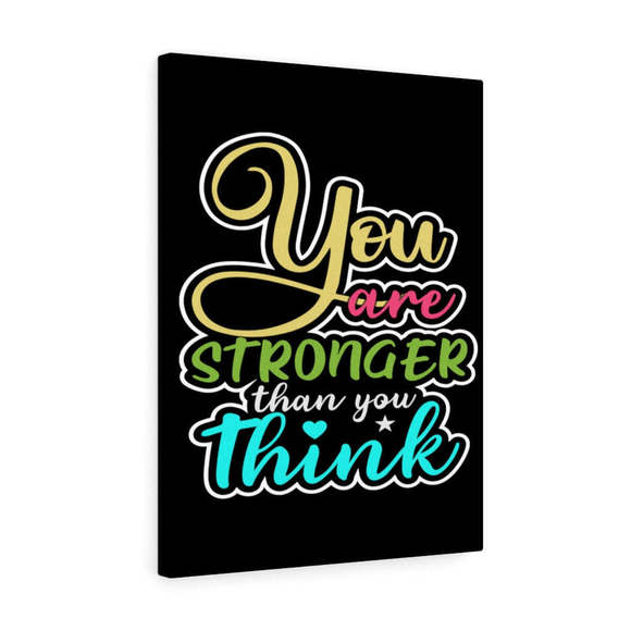 Inspirational Wall Art You Are Stronger Than You Think Colors Wall Art Motivatio